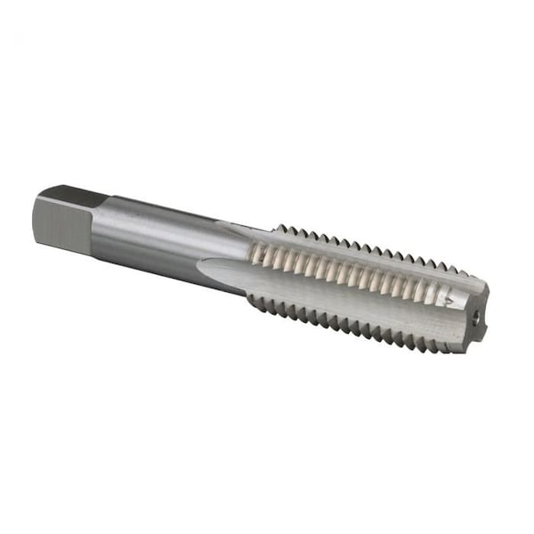Tap America Straight Flute Hand Tap, Series TA, Imperial, 3410 Thread, Plug Chamfer, 4 Flutes, HSS, Bright, T/A54839 - main